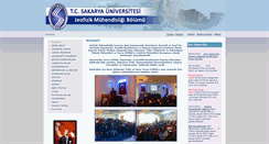 Desktop Screenshot of jfm1.sakarya.edu.tr