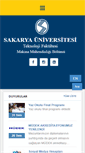 Mobile Screenshot of mam.sakarya.edu.tr