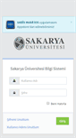 Mobile Screenshot of ersbasvuru.sakarya.edu.tr