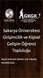 Mobile Screenshot of gkgk.sakarya.edu.tr