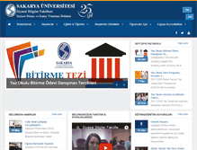 Tablet Screenshot of kamu.sakarya.edu.tr