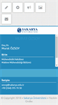 Mobile Screenshot of ozsoy.sakarya.edu.tr
