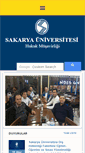 Mobile Screenshot of hukuk.sakarya.edu.tr