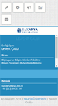 Mobile Screenshot of lcalli.sakarya.edu.tr
