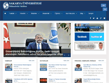 Tablet Screenshot of mf.sakarya.edu.tr