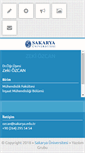 Mobile Screenshot of ozcan.sakarya.edu.tr