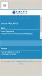 Mobile Screenshot of hparlatici.sakarya.edu.tr