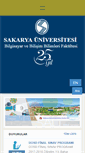 Mobile Screenshot of bf.sakarya.edu.tr