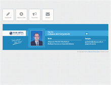Tablet Screenshot of gultekinb.sakarya.edu.tr