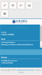 Mobile Screenshot of findik.sakarya.edu.tr